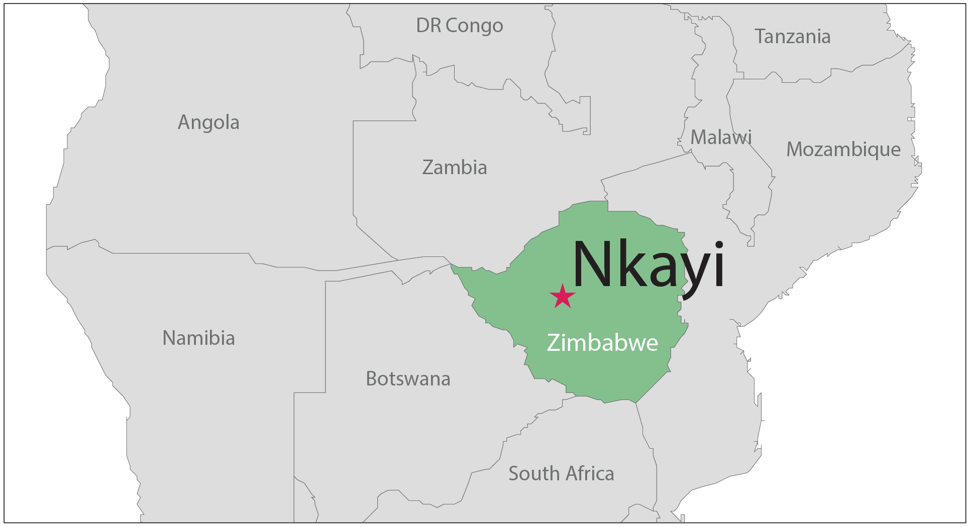 Nkayi Map